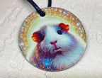 Anhänger Mini Serie rund – Lakhovsky MWOn Symbol Design – Meerschweinchen – Produktansicht 1
